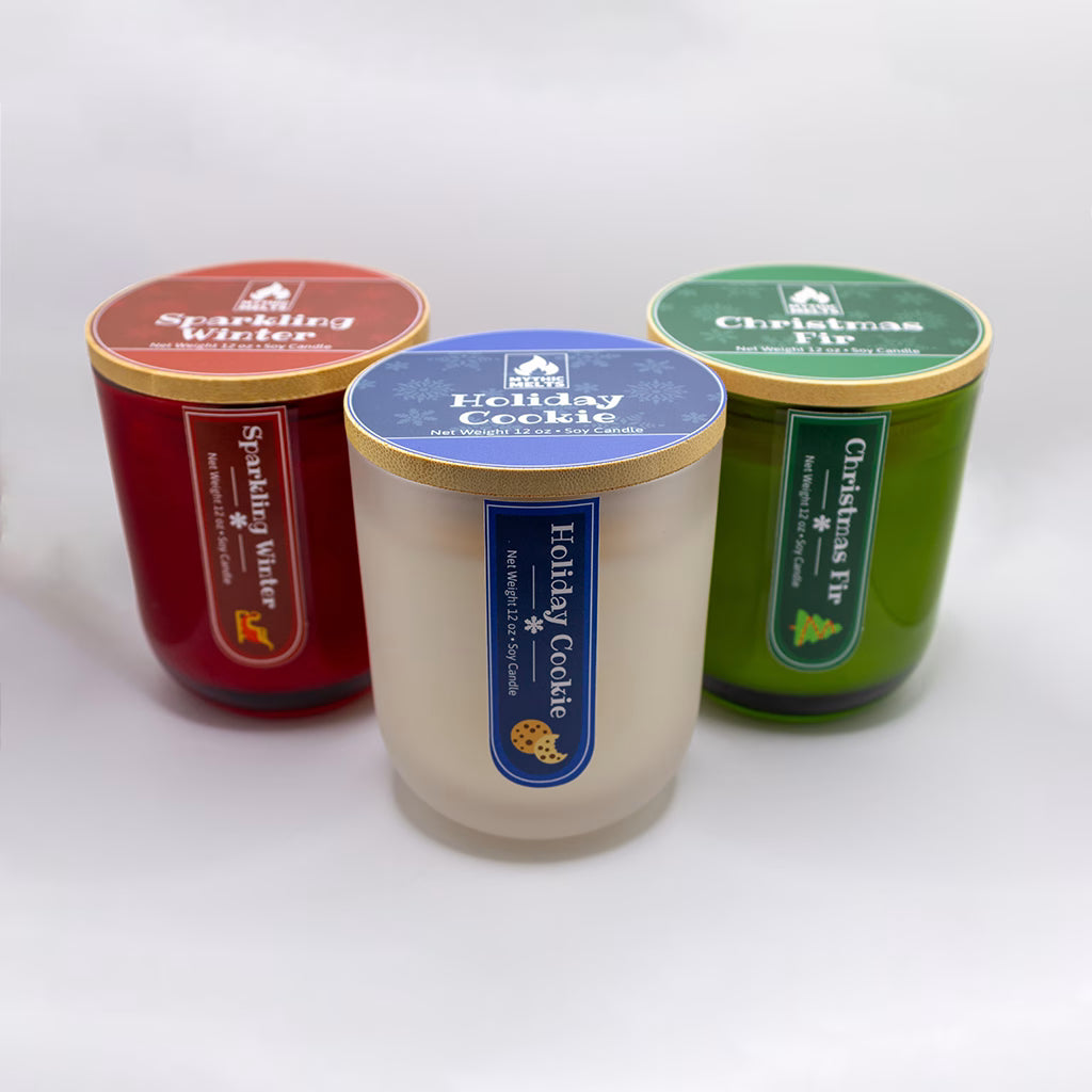 Christmas Trio Candle Set