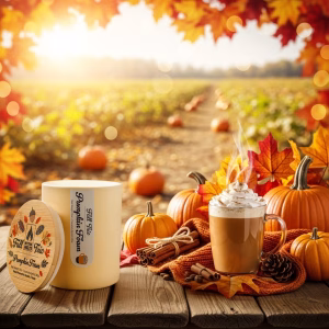 Pumpkin Foam Candle (12 oz)